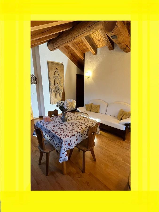 Chalet Blanc "La Mansarda" Курмайор Экстерьер фото